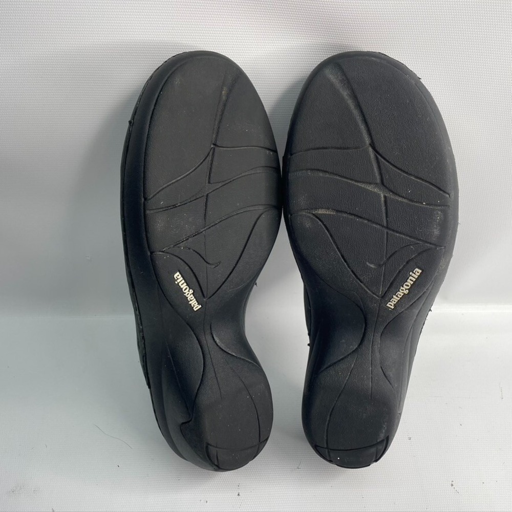 Patagonia Size 8.5 Better Clog Slide‎ Mules Leather Shoe Black Style T11500 - Picture 8 of 8